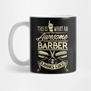 Barber Hairdresser Hairstylist Barbershop Mug